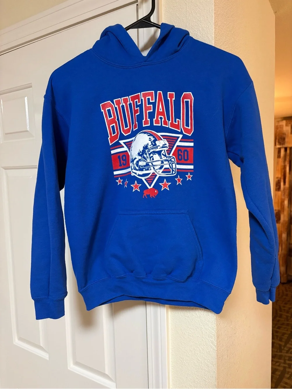Buffalo Bills Youth Size Large Hoodie Heavyweight . Gildan